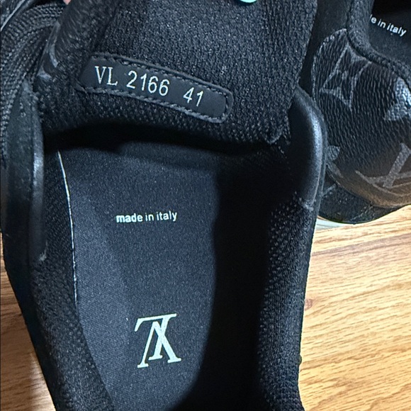 Louis Vuitton Monogram Black Sneakers